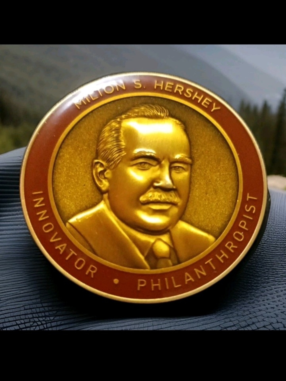 Hershey Medallion Coin - Celebrating 6 Billion in Sales- 2011- Milton S. Hershey
